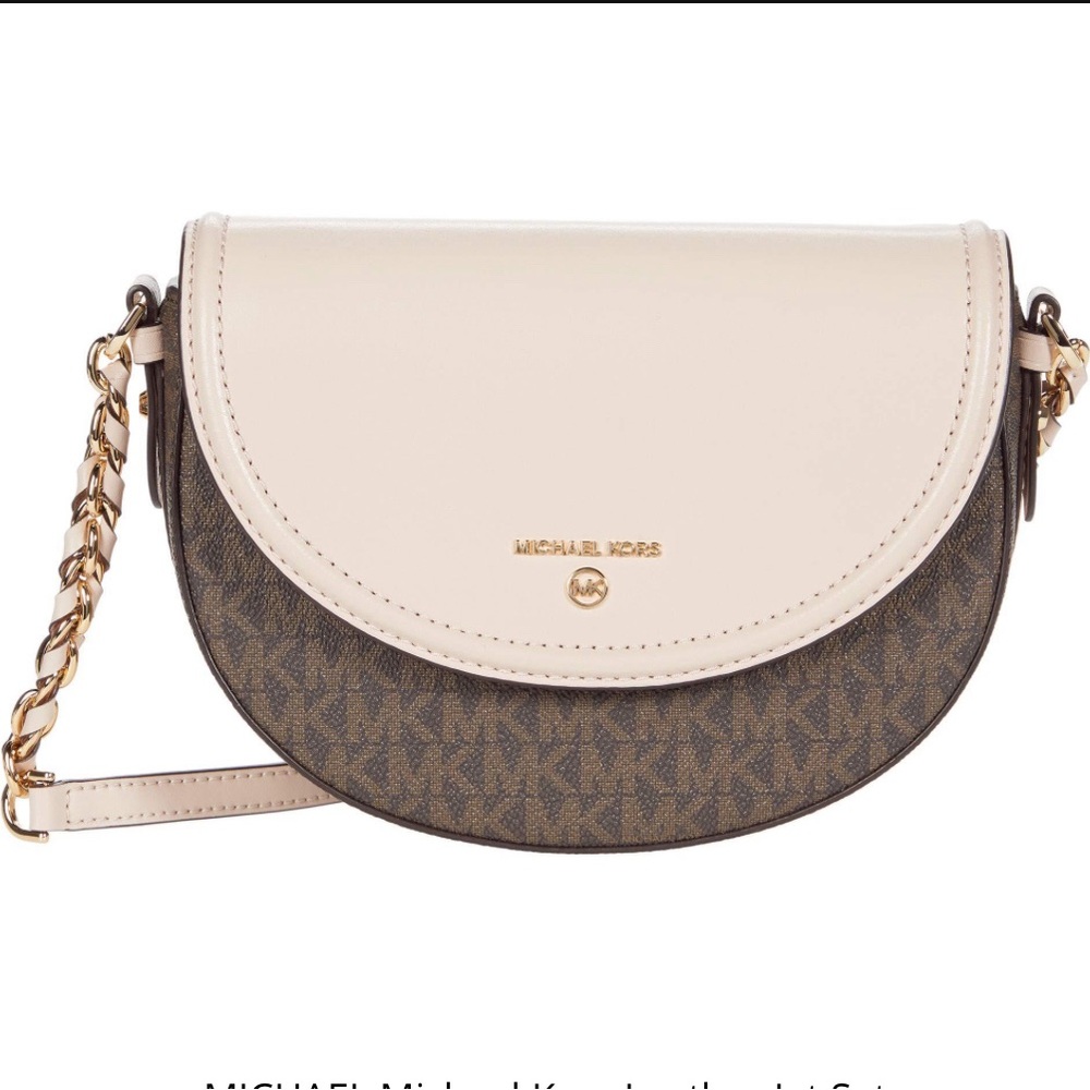 NWOT Michael Kors Jet Set Charm Half Dome Bag authentic